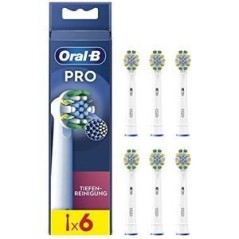 "Oral-B Deep Cleaning Toothbrush Heads - 6 Pack - Superior Whitening & Effective Plaque Removal!"